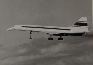 Prototype Concorde en vol