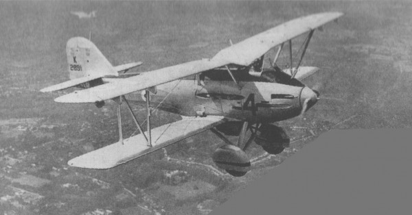 Le Westland PV.4, défait par le Gloster Gladiator.