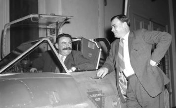 Benny Lynch (cockpit) avec J.O Lancaster