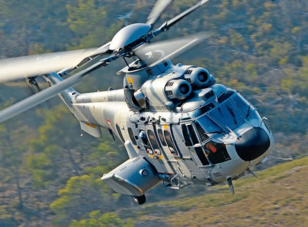 Eurocopter EC725 Cougar mexicain, l'une des plus impressionnantes évolutions du Puma.