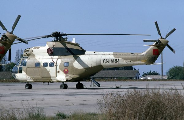 Puma de la gendarmerie royale marocaine.