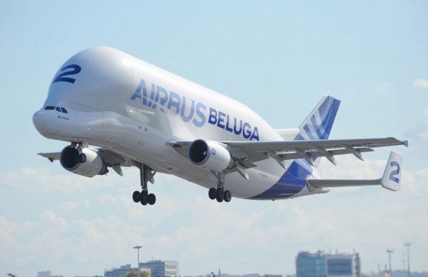 L'une des machines emblématiques du constructeur européen : l'A300-600ST alias Bélouga.