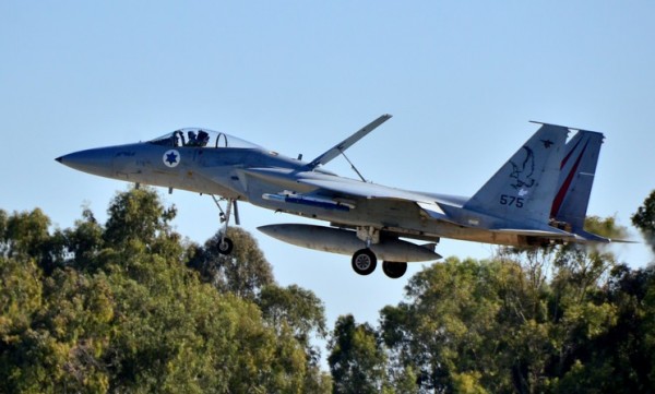 McDonnell Douglas F-15A Baz du Tayeset 106 sur sa base de Tel Nof.