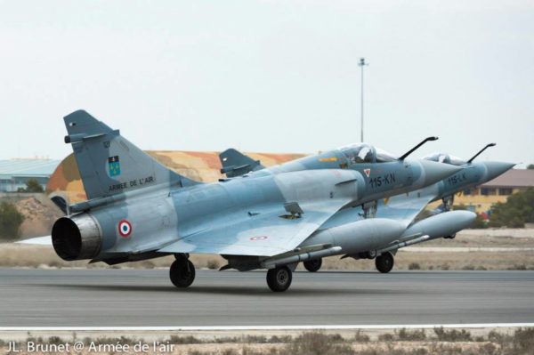 Dassault Mirage 2000C en mars 2014 au TLP.