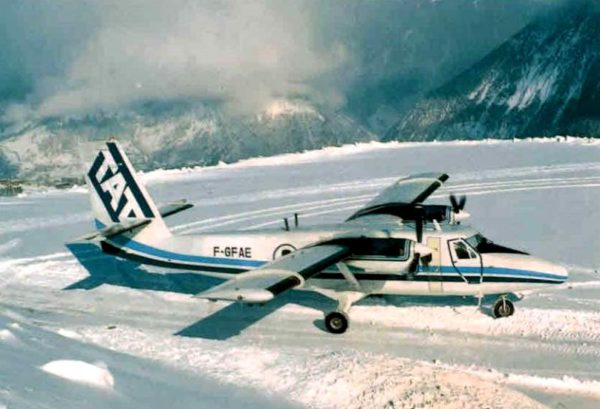 Twin Otter TAT Courchevel